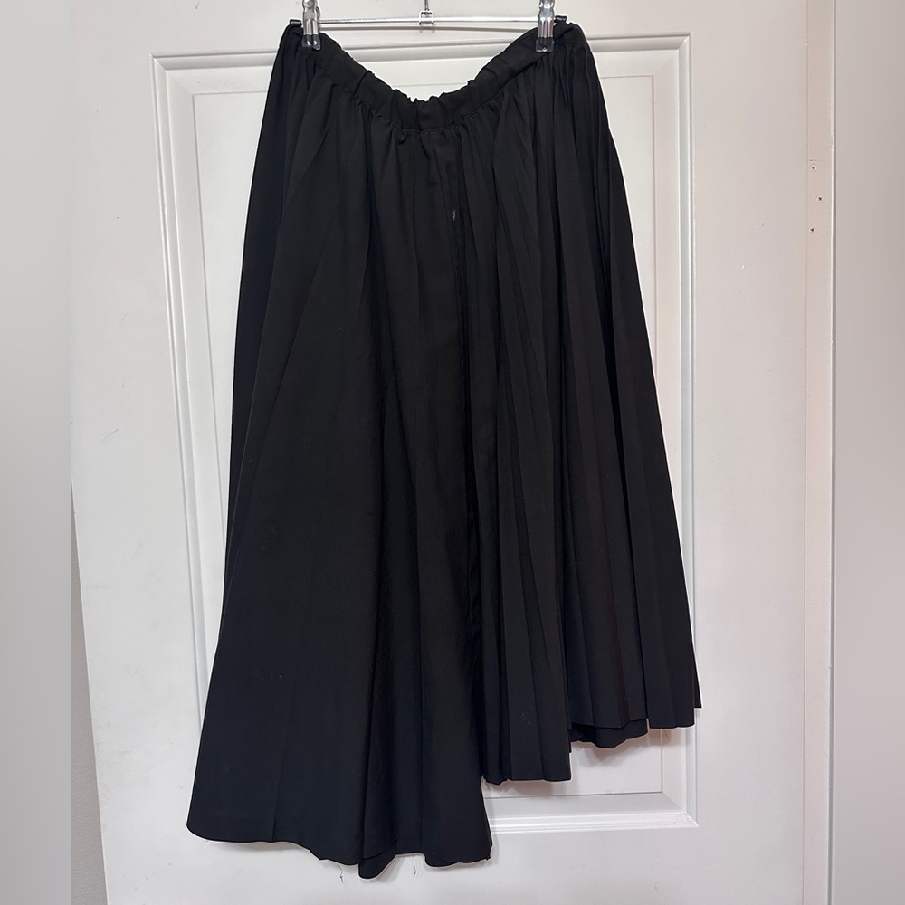 Comme Des Garçons Black Label asymmetrical pleated Skirt Men's size M Women's XL